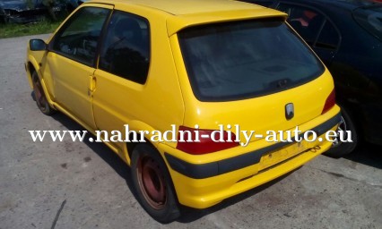 Peugeot 106 žlutá na náhradní díly České Budějovice / nahradni-dily-auto.eu