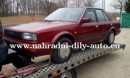 Nissan bluebird 1985 na díly ČB / nahradni-dily-auto.eu