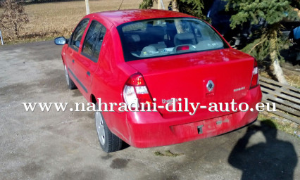 Renault Thalia červená motor ko na díly ČB / nahradni-dily-auto.eu