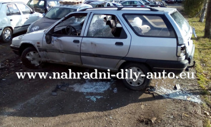 Citroen ZX stříbrná na díly České Budějovice / nahradni-dily-auto.eu